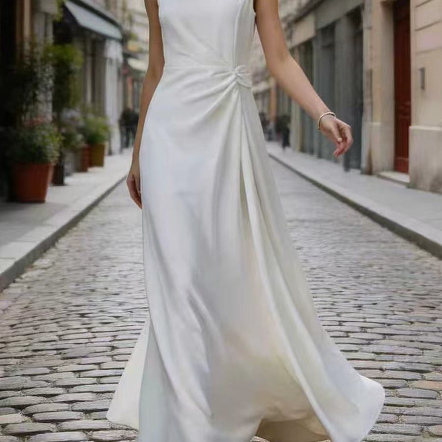 Women's Summer Dress Floral Maxi | Long Sleeve Dress - Image 2