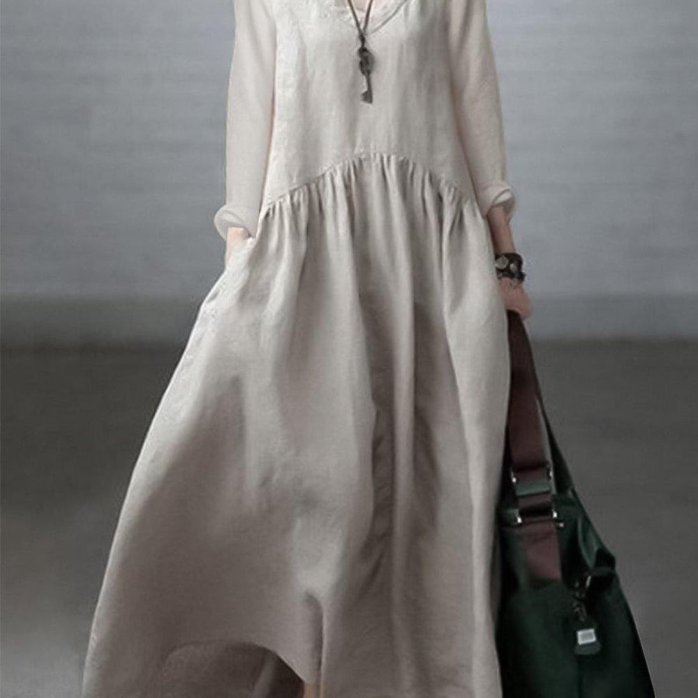 Women's Summer Dress Long Sleeve Casual | Casual Dress - Image 1
