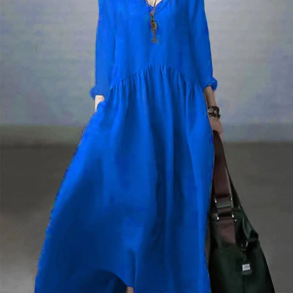 Women's Summer Dress Long Sleeve Casual | Casual Dress - Image 11