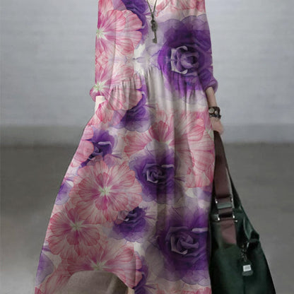 Women's Summer Dress Long Sleeve Casual | Casual Dress - Image 13