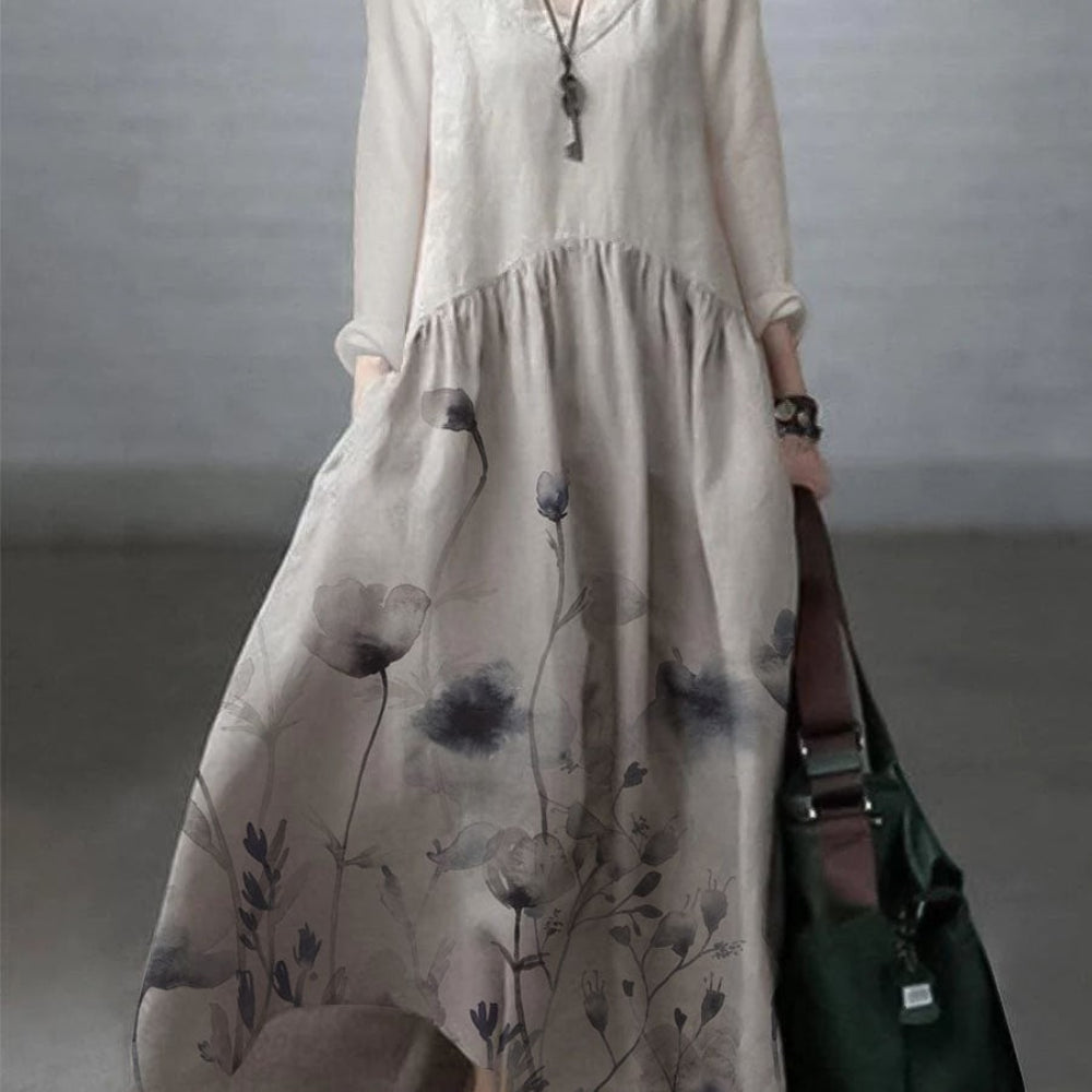 Women's Summer Dress Long Sleeve Casual | Casual Dress - Image 3
