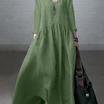 Women's Summer Dress Long Sleeve Casual | Casual Dress - Image 4