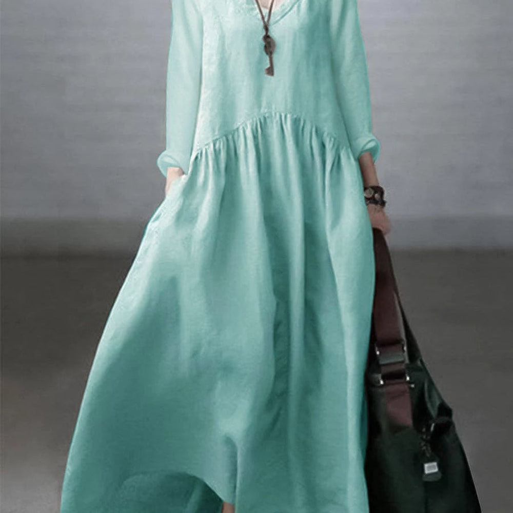Women's Summer Dress Long Sleeve Casual | Casual Dress - Image 9