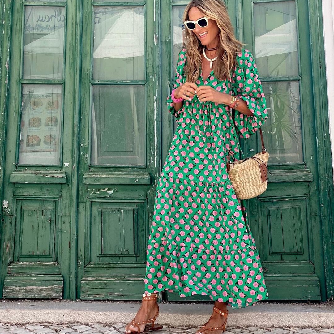 Women's Summer Dress Maxi Casual | Floral Dress - Image 4