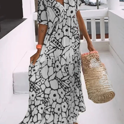Women's Summer Dress Maxi Floral | Sleeveless Beach - Image 2