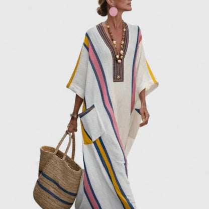 Women's Summer Dress Maxi Long Sleeve | Casual Dress - Image 3