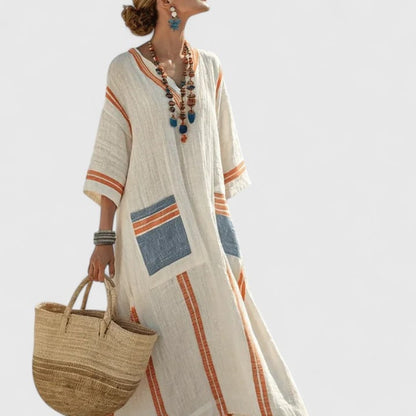 Women's Summer Dress Maxi Long Sleeve | Casual Dress - Image 6