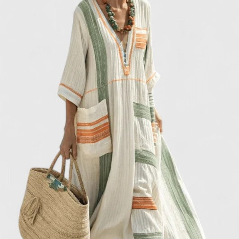 Women's Summer Dress Maxi Long Sleeve | Casual Dress - Image 8