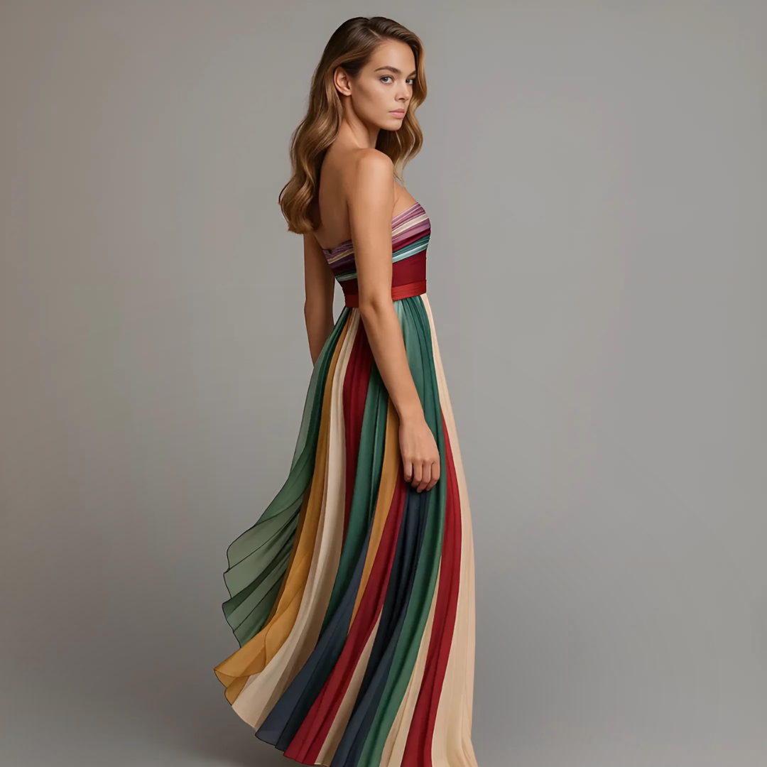 Women's Summer Dress Maxi Long Sleeve | Evening Dress  - Image 3