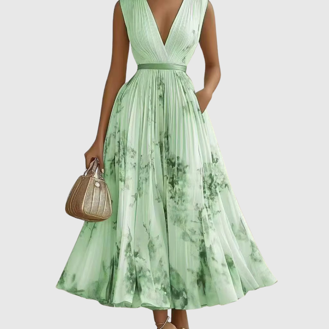 Women's Summer Dress Maxi Long Sleeve | Floral Dress - Image 14