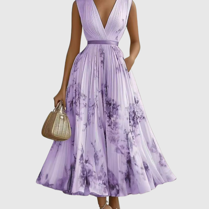 Women's Summer Dress Maxi Long Sleeve | Floral Dress - Image 15