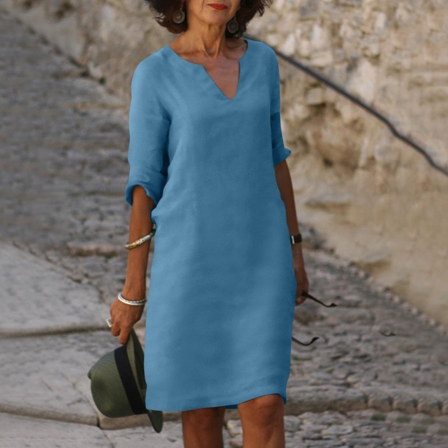 Women's Summer Dress Midi Casual | Boho Dress  - Image 3