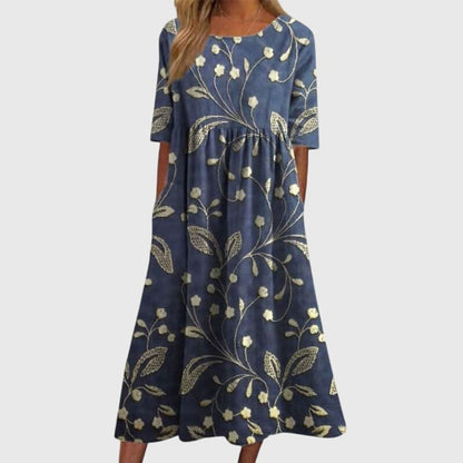Women's Summer Dress Midi Casual Sleeveless | Boho Dress - Image 1