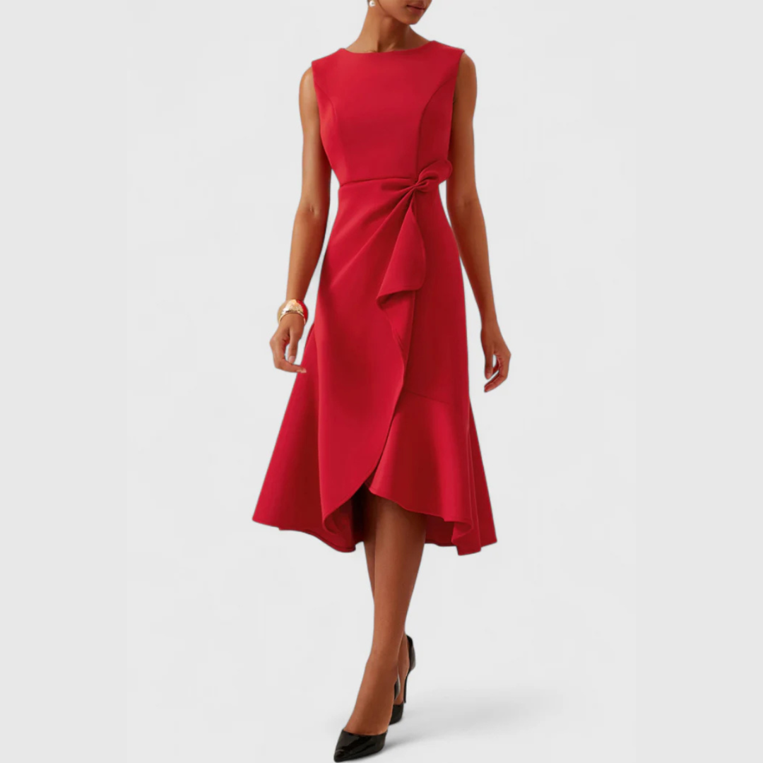 Women's Summer Dress Midi Sleeveless | Elegant Formal Dress - Image 15