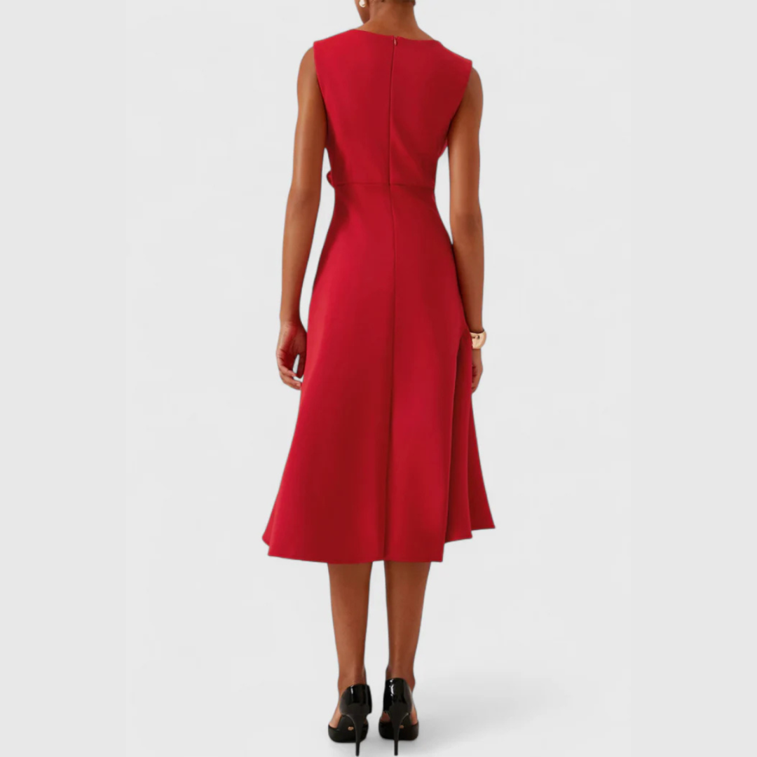 Women's Summer Dress Midi Sleeveless | Elegant Formal Dress - Image 16