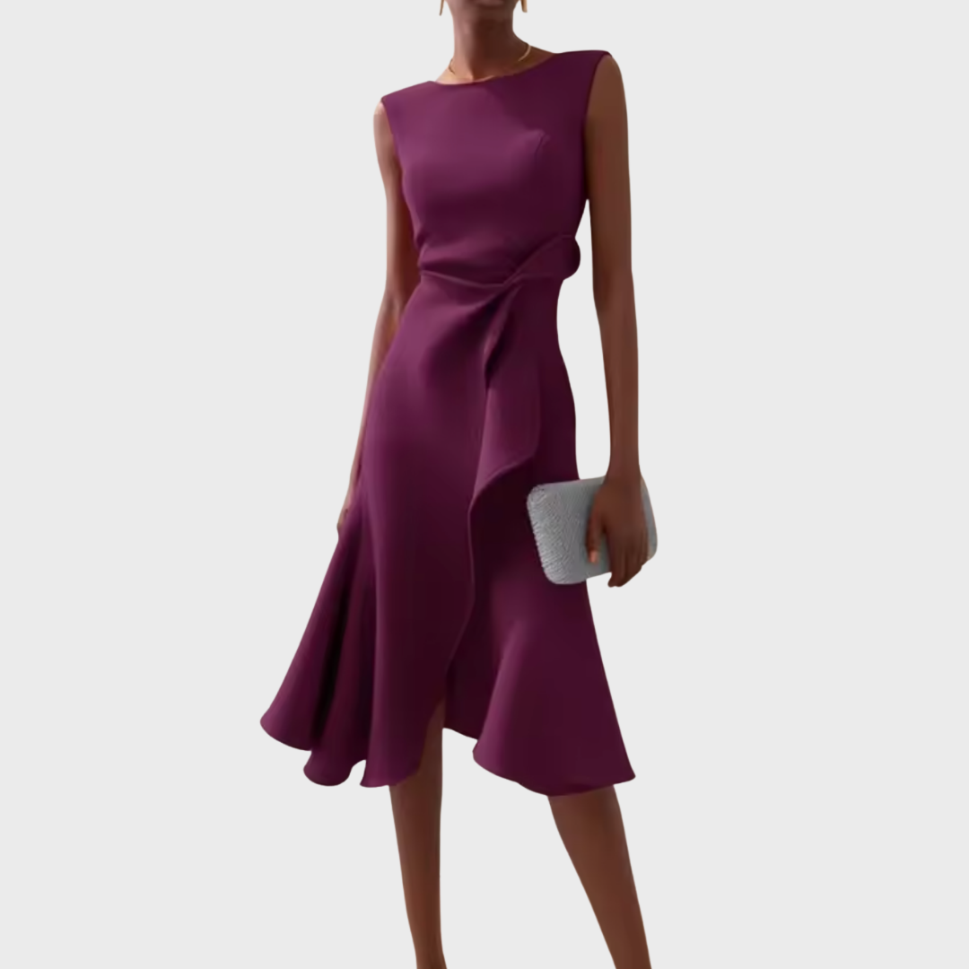 Women's Summer Dress Midi Sleeveless | Elegant Formal Dress - Image 7