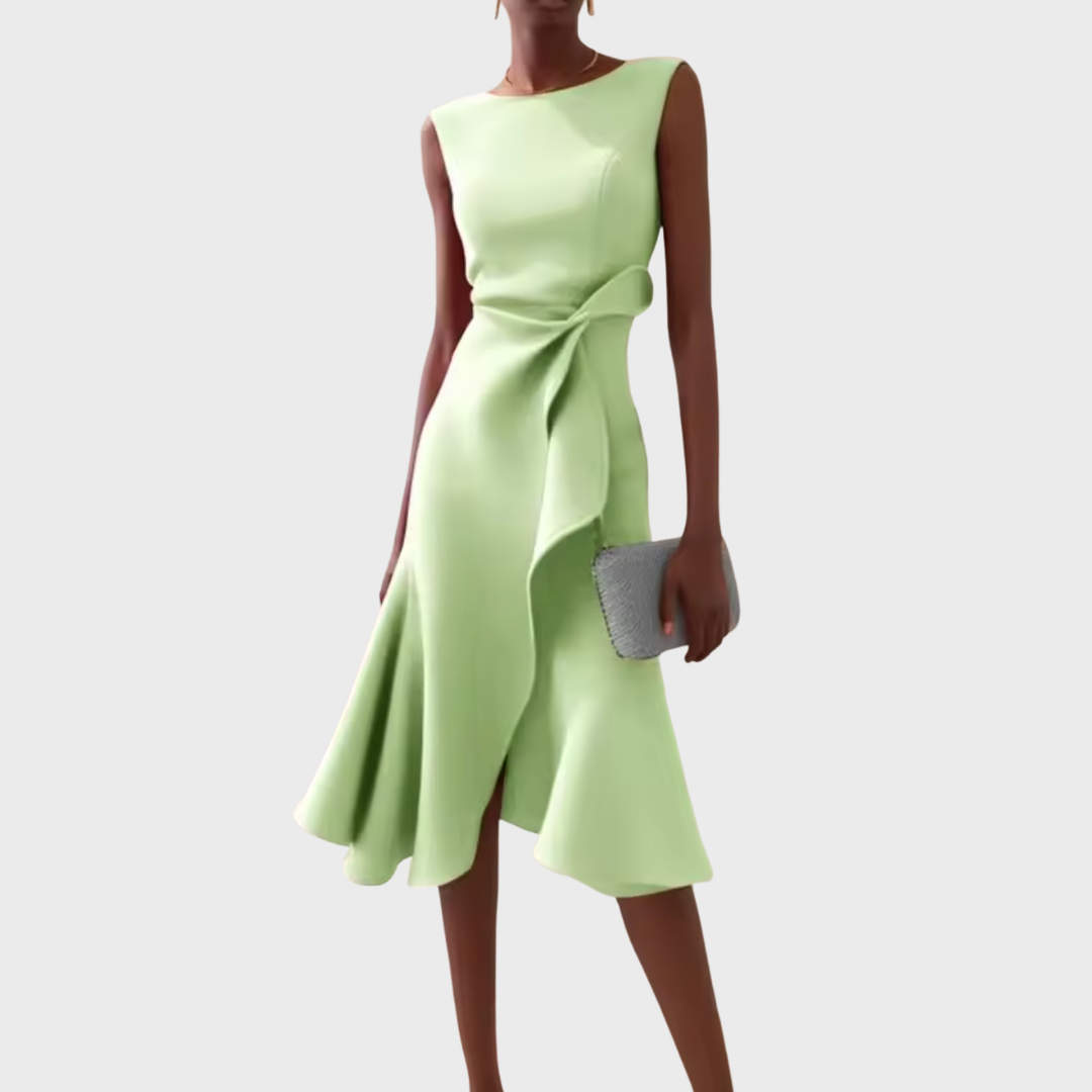 Women's Summer Dress Midi Sleeveless | Elegant Formal Dress - Image 8