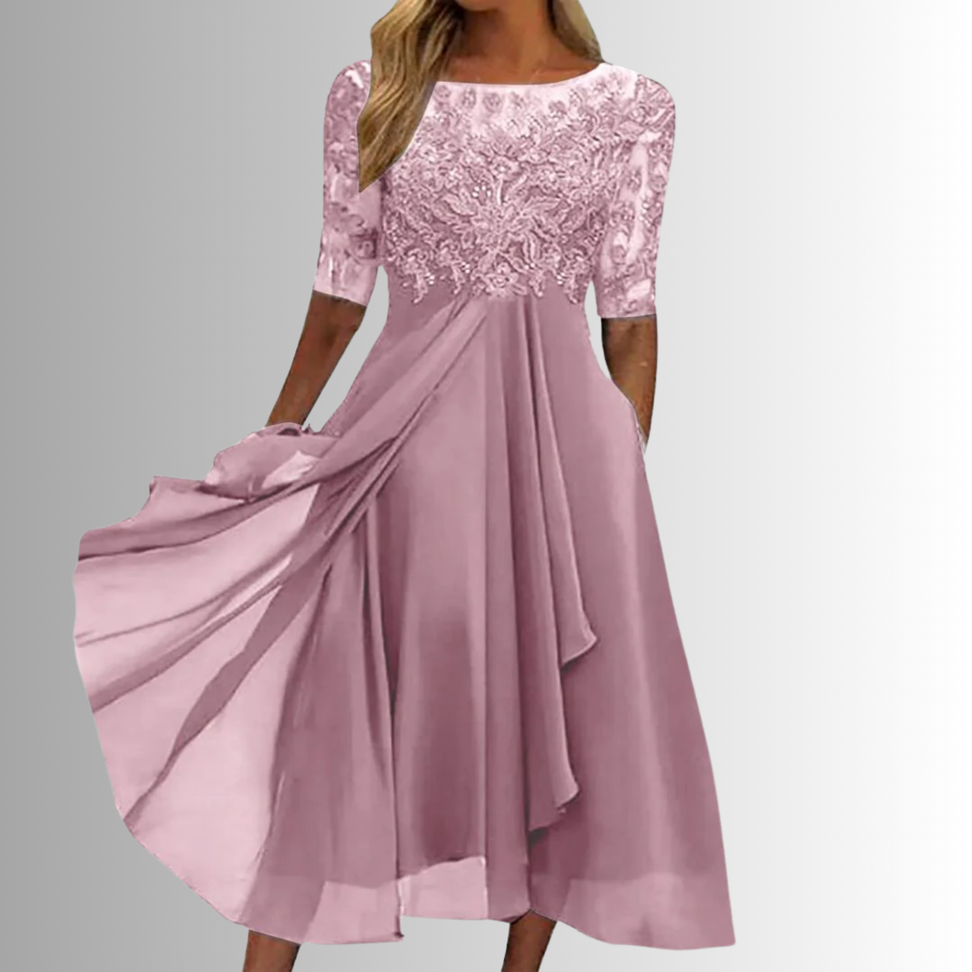 Women's Summer Dress Midi Sleeveless | Wedding Guest Dress - Image 2