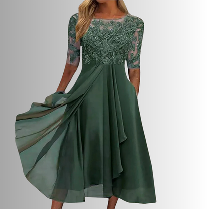 Women's Summer Dress Midi Sleeveless | Wedding Guest Dress - Image 4