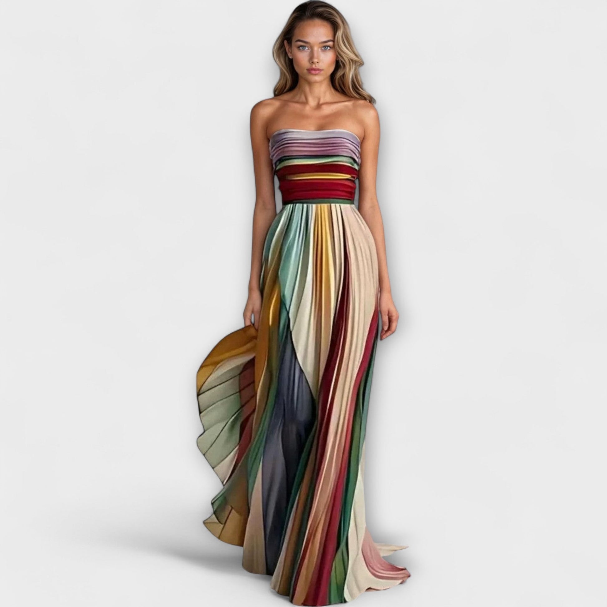 Women's Summer Dress Party Maxi | Strapless Dress - Image 1