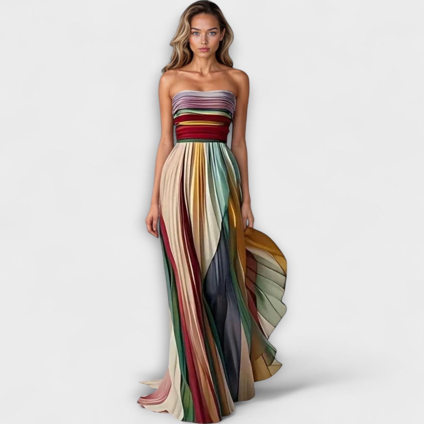 Women's Summer Dress Party Maxi | Strapless Dress - Image 3
