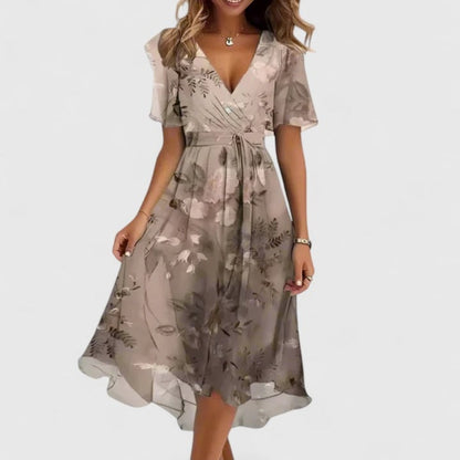 Women's Summer Floral Short Dress Midi | Boho - Image 7