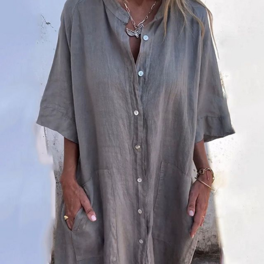 Women's Summer Shirt Dress Boho | Casual Dress - Image 1