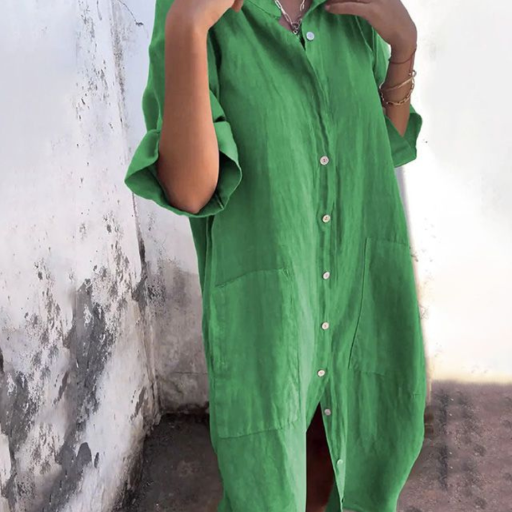 Women's Summer Shirt Dress Boho | Casual Dress - Image 4